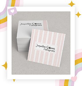Mini Cartão Holográfico