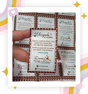 Adesivo Lacre - Sem Picote