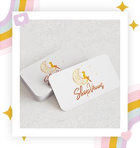 Cartão de Visita Arredondado | Verniz Local