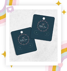 Cartela Bijuteria | Quadrada