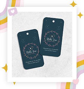 Cartela Bijuteria | Padrão