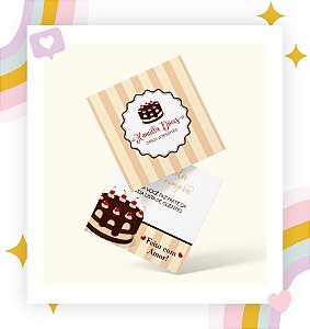 Mini Cartão de Visita | Verniz Total