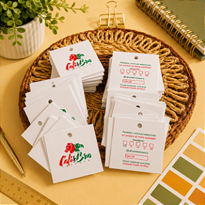 Mini Tags | Verniz Total Frente