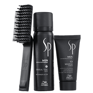 SP System Professional Men Gradual Tone Black (3 Produtos)