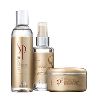 Kit SP System Professional Luxe Oil Keratin Trio (3 Produtos)