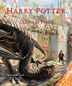 Harry Potter e o cálice de fogo - ILUSTRADO