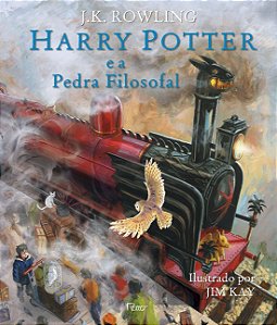 Harry Potter e a pedra filosofal - ILUSTRADO