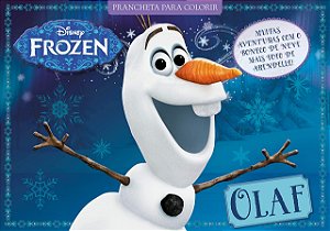 Frozen Olaf - Prancheta para Colorir