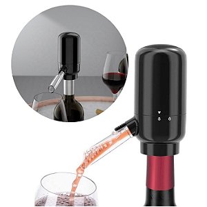 Aerador Decanter e Dispenser para Vinho automático com botão