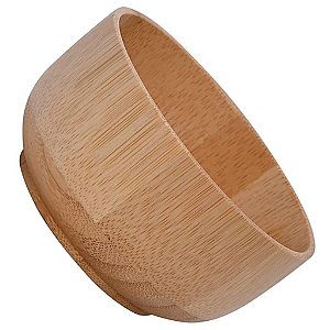 Bowl de Bambu 10cm de Diametro Pequeno Tigela Petisqueira