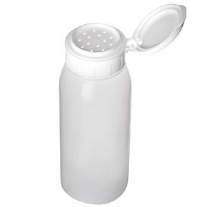 Bisnaga de Temperos em Pó Fino e Umedecer Bolo com Tampa 350ml