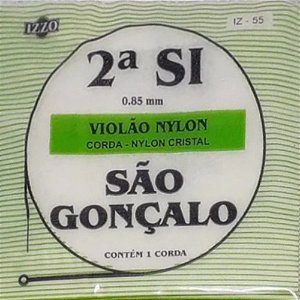 ENCORDOAMENTO AVULSO VIOLAO NYLON SAO GONCALO 2A SI IZ-55