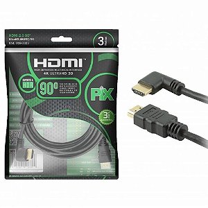 CABO HDMI 3M PIX GOLD 2.0 4K HDR 018-3323