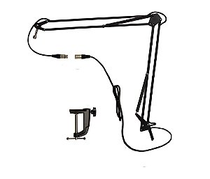 SUPORTE MICROFONE ARTICULADO DE MESA CSR-ASD40