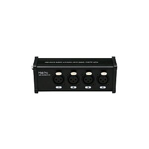 CONECTOR MK-XLR45-FXT RJ45 PARA 4 XLR FEMEA DMX/AUDIO