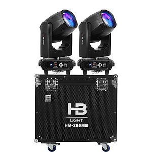 MOVING BEAM HB LIGHT 295W 14R HB-295MB FLY CASE C/2