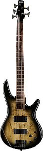 CONTRABAIXO 5 CORDAS IBANEZ GSR205SM-NGT