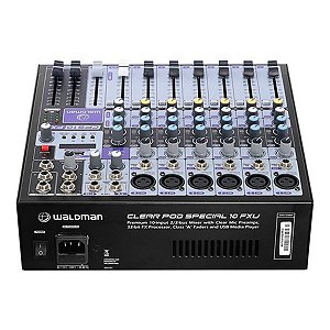 Mesa De Som 10 Canais Waldman CPS10FXU
