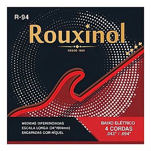 ENCORDOAMENTO CONTRABAIXO 4C ROUXINOL R94