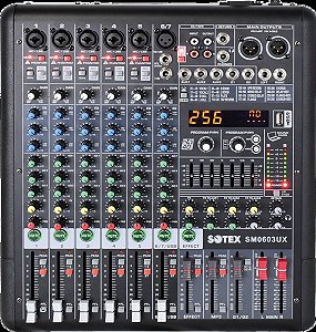 MESA 6 CANAIS SOTEX SM0603UX