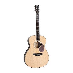 Violão Aço Orchestra Hertom OM DLX N Natural Com Case