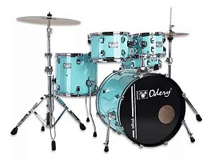 BATERIA ACUSTICA 22 ODERY INROCK IR200HWSG SURF GREEN