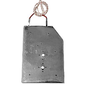 Resistência Para Coladeira Cb45 Pro 2 1000w 240v 115x220mm