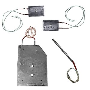 Kit 4 Resistências Coladeira De Borda Aut. Vima Cb45 Pro 2