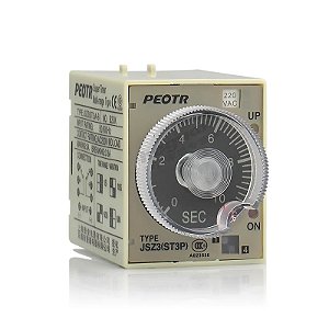 Relé Temporizador 1s-6m 220v Para Coladeira - Jsz3(st3p)a-b