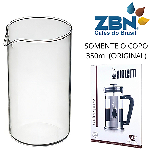COPO PRENSA FRANCESA ORIGINAL BIALETTI 350 ML