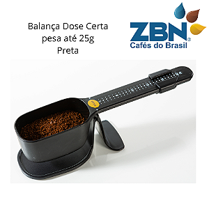 PRESSCA BALANÇA DOSADORA PARA CAFÉ OU CHÁ ATÉ 25g- PRETA