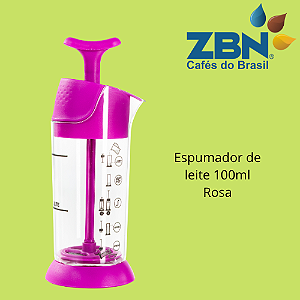 PRESSCA ESPUMADOR DE LEITE 100ml - ROSA