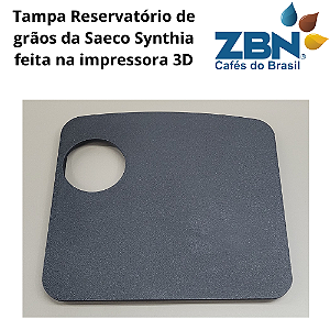 3D TAMPA DO RESERVATÓRIO DE GRÃOS SAECO SYNTHIA PRETA - 11012725