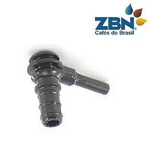 CONEXÃO/CONECTOR 90° BICO CAFE GAGGIA/SAECO ANIMA/LIRIKA 17001849