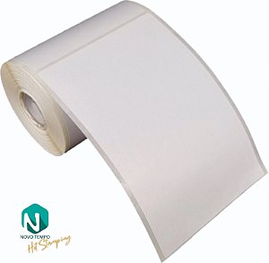 Etiqueta adesiva de envio 100x150mm 10x15cm Couche - Rolo c/ 200 (30m)
