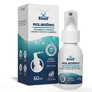 Molibdênio - Suplemento Alimentar Líquido Spray Sublingual 60 ml