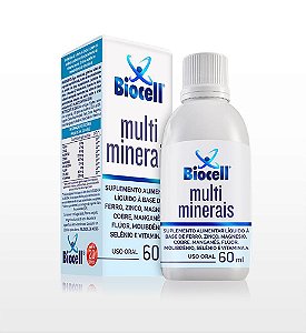 MULTIMINERAIS - SUPLEMENTO ALIMENTAR LÍQUIDO