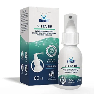 Vitta B6 - Suplemento Alimentar Líquido Spray 60 ml
