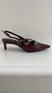SLINGBACK LECOLLINE MARSALA BEATRIZ VERNIZ