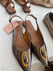 SLINGBACK LECOLLINE ONIX PAULA