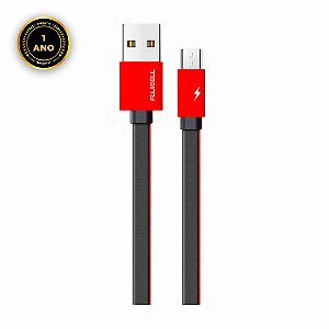 Cabo Red Power -1m - Micro Usb V8 - Fujicell
