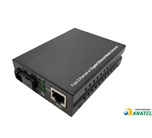 Conversores De Mídia Monomodo ou Multimodo Simplex ou Duplex, Distância 10/100 ou 10/100/1000