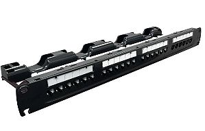 Patch Panel 24 Portas Cat5e Modular Multilan Furukawa 35030005