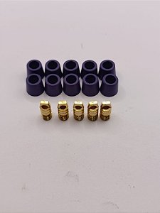 KIT ZL  10 REPAROS(VEDAÇOES) 1/4 + 05 ACIONADORES