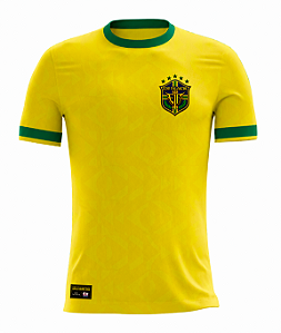 Camiseta Futebol - Edu Falaschi - Brasil Copa 2026