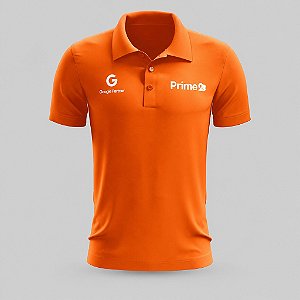 Camisa Polo Prime 2B - LARANJA