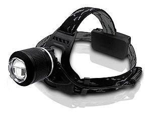 Lanterna De Cabeça Profissional Tática Led T6 Foco Ajustável
