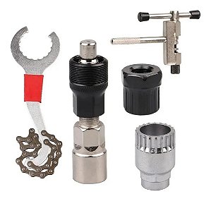 Kit Ferramentas Chave/reparo Mov.central E K7 Bicicleta