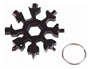 Chaveiro Multifunção Bike Fenda Philips Boca Allen Snowflake