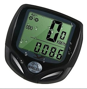 Velocimetro Odometro Bike Sem Fio Wireless Computador Bordo